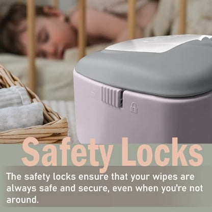 Gogo Pure baby wipe warmer in a modern nursery setting