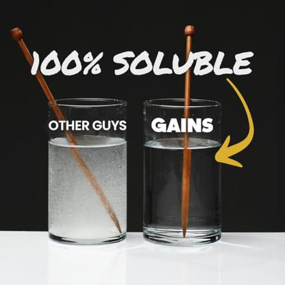 Authentic Gains in Bulk USA imported creatine powder texture