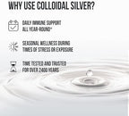 Sovereign Silver eight fluid ounces wellness supplement package