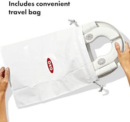 Oxo Tot travel potty legs folded for storage