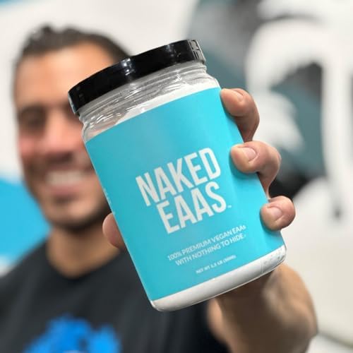 Essential amino acids powder nutritional information panel