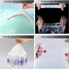 Leakproof baby potty refill liners with elastic band detail