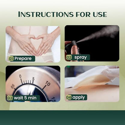 Ten Aces Med silicone adhesive spray bottle for catheters and bandages