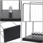 QLKUNLA Newton cradle desktop decor in a professional office