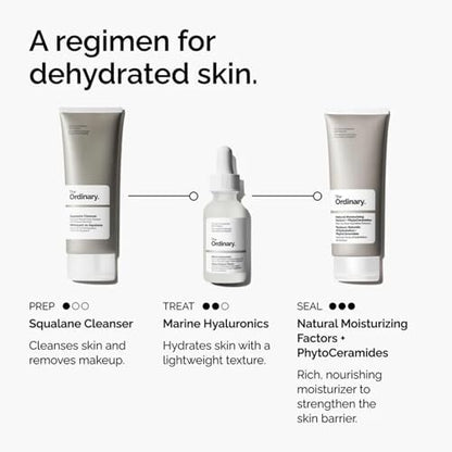 Refreshing lightweight alternative to hyaluronic acid for daily skincare