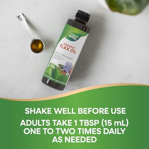 Nature's Way Organic Flax Oil lifestyle serving suggestion