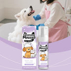 Authentic Hug n Wag imported pet shampoo packaging back panel