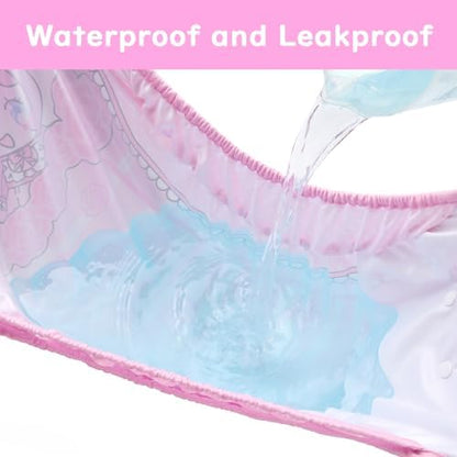 LittleForBig waterproof cloth adult diaper wrap with snap details