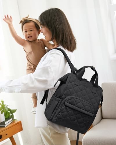 Lovevook mini travel backpack worn by parent demonstrating size