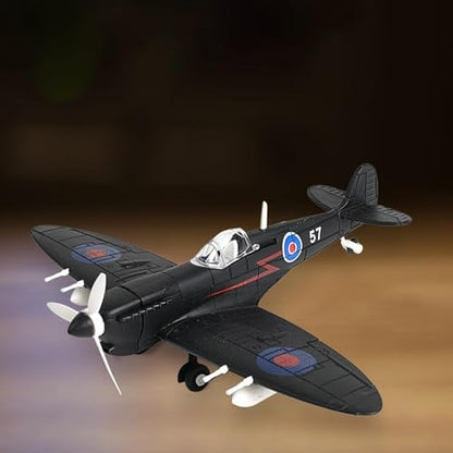 ATORSE Supermarine Spitfire 1:48 scale model plane black assembly