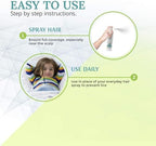 Natural enzyme lice repellent spray with lavender oil and LiceZyme