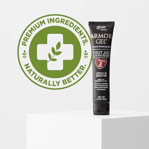 Nano-silver technology wound care gel for athletes and family first aid.