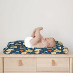 Hwmmbh basketball changing pad cover packaged nursery view