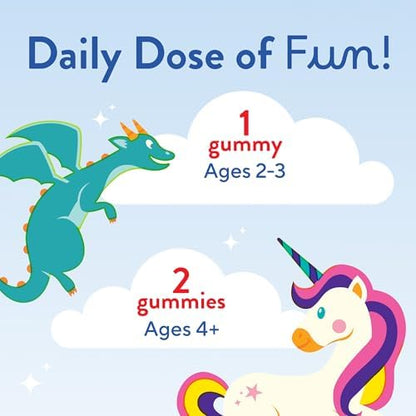 Child friendly fruit flavored calcium gummies for kids