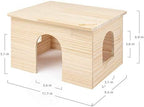 Niteangel pet habitat decor wooden hideout lifestyle view