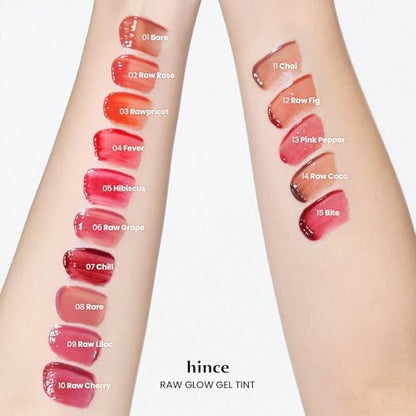 HINCE Raw Glow Lip Tint - Stain Glazed, Glossy Dewy Lip Gloss, Non Sticky & Long Wearing for Natural Glass Glow, Hydrating, Moisturizing Liquid Lipstick, Vegan, 0.13 fl.oz. (CHAI, 11) - Image 7