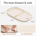 Baby Uma baby changing pad contoured edges