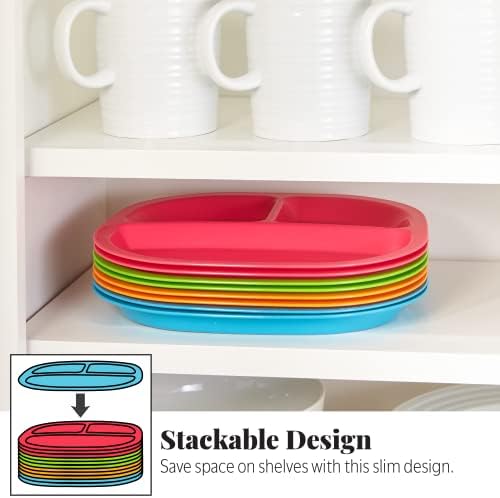 Durable US Acrylic kids dinnerware set for outdoor and indoor use