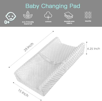 YENING small baby diaper changing pad placed on a compact nursery dresser table