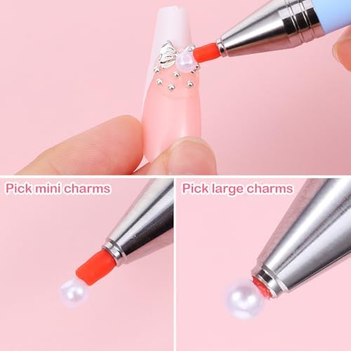 Complete set of rhinestone picker with nine refills