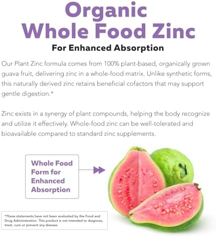 Triquetra Health 200.0g bottle of vegan organic zinc for skin and wellness