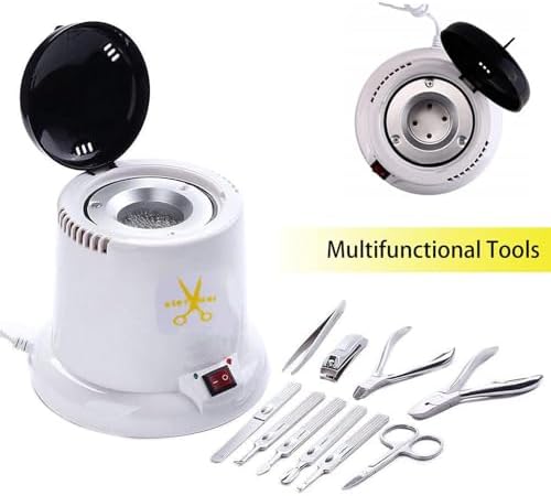 Allglam salon sterilizer pot with glass beads