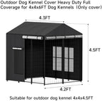 LitaiL twelve hundred denier dog cage cover with rolled up side panels