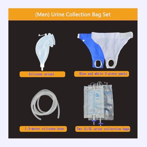 Gitekain wearable silicone urine drainage device with pants