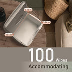 Top view of Gogo Pure baby wipe warmer viewing window