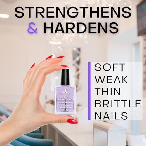 Ellie Chase 0.5 oz base coat and top coat for hardening soft natural nails