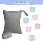Babygoal wet dry storage bag folded for travel