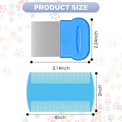 Close-up of stainless steel metal teeth on a lice removal comb.