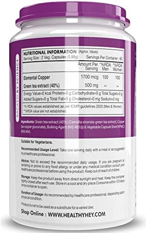 Sheltr Chelated Copper Gluconate bottle label detail