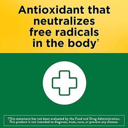 Three hundred softgels bottle of Nature Made dietary supplement for premium skin care.