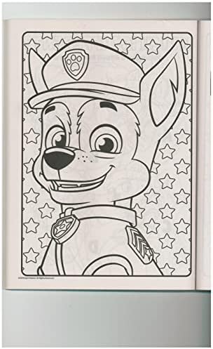 Open pages of the kids rescue pup activity collection showing a detailed maze puzzle page.