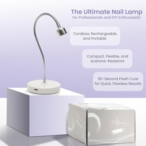 Close up of Allkem 3W UV LED nail lamp head