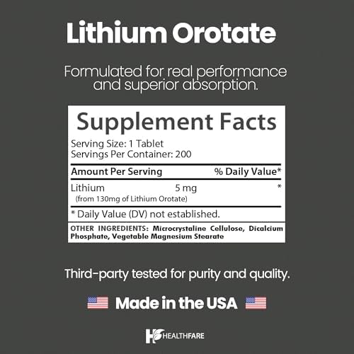 Side view of HealthFare high bioavailability trace mineral supplement showing non-GMO logo