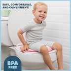 Imported Todays Kids universal fit toddler toilet seat packaging layout