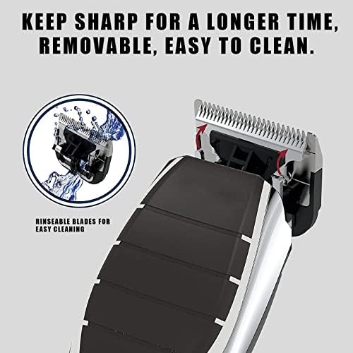 Snap-on mechanism detail for easy blade installation
