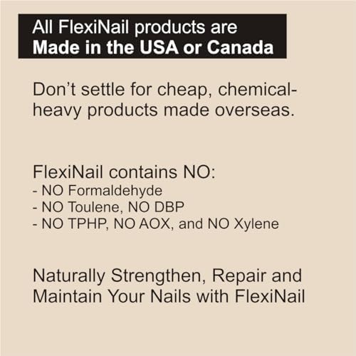 Top view of FlexiNail nail care treatment