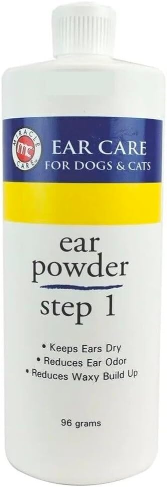 Dog and Cat Healthy Ear Care Cleaner R-7 Helps Remove Hair, Odors and Wax Choose Step 1, 2 or Set (12 gram Step 1 Powder) - Image 10