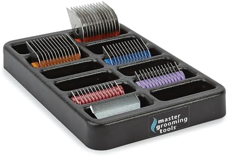 Master Grooming Tools durable workstation organizer tray showcasing secure tool separation design