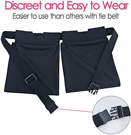 Post surgery drainage pouch belt with adjustable strap for tummy tuck recovery supplies