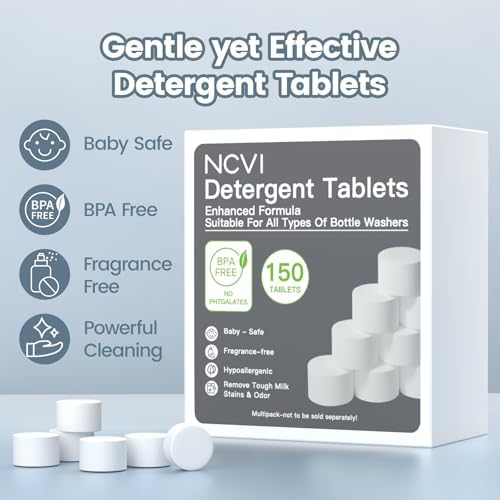 NCVI detergent tablets inside packaging box