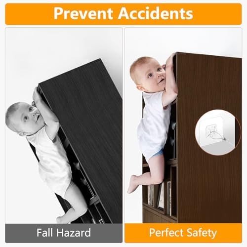Heavy duty child proofing safety anchors pack showcasing the screw closure mechanism.