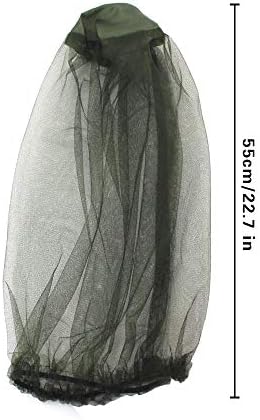 Close up of Karlor mosquito head net mesh texture