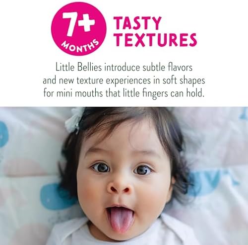 Nutritional facts and yellow corn meal ingredient list on baby snack pack
