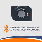 Bluetooth enabled pet microchip reader handheld design