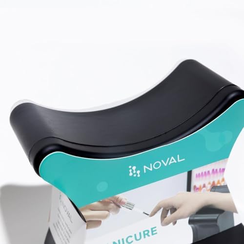 Close up of Noval PU leather nail hand rest texture
