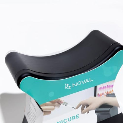 Close up of Noval PU leather nail hand rest texture
